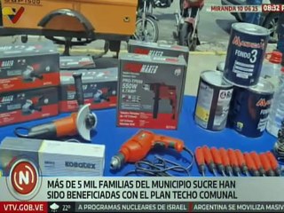 Más de 5 mil familias de Petare fueron favorecidas a través del "Plan Antonio José de Sucre"