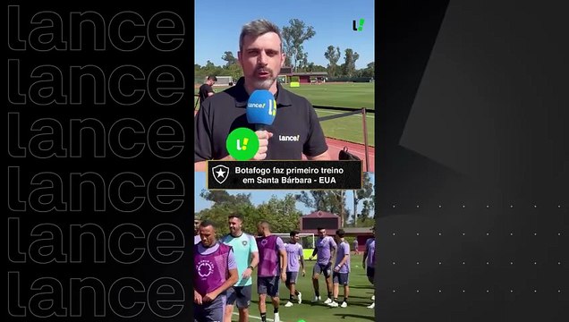 Botafogo faz primeiro treino para o Mundial de Clubes