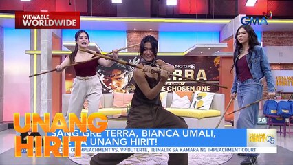 Bianca Umali, dalawang taong naghanda para sa karakter niya bilang si Sang’gre Terra! | Unang Hirit