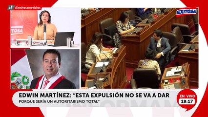Edwin Martínez: “Mi sueño es ser presidente de la República y no quiero ser expulsado de Acción Popular”