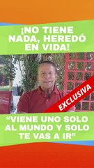 Alfredo Adame reveló quiénes son sus herederos