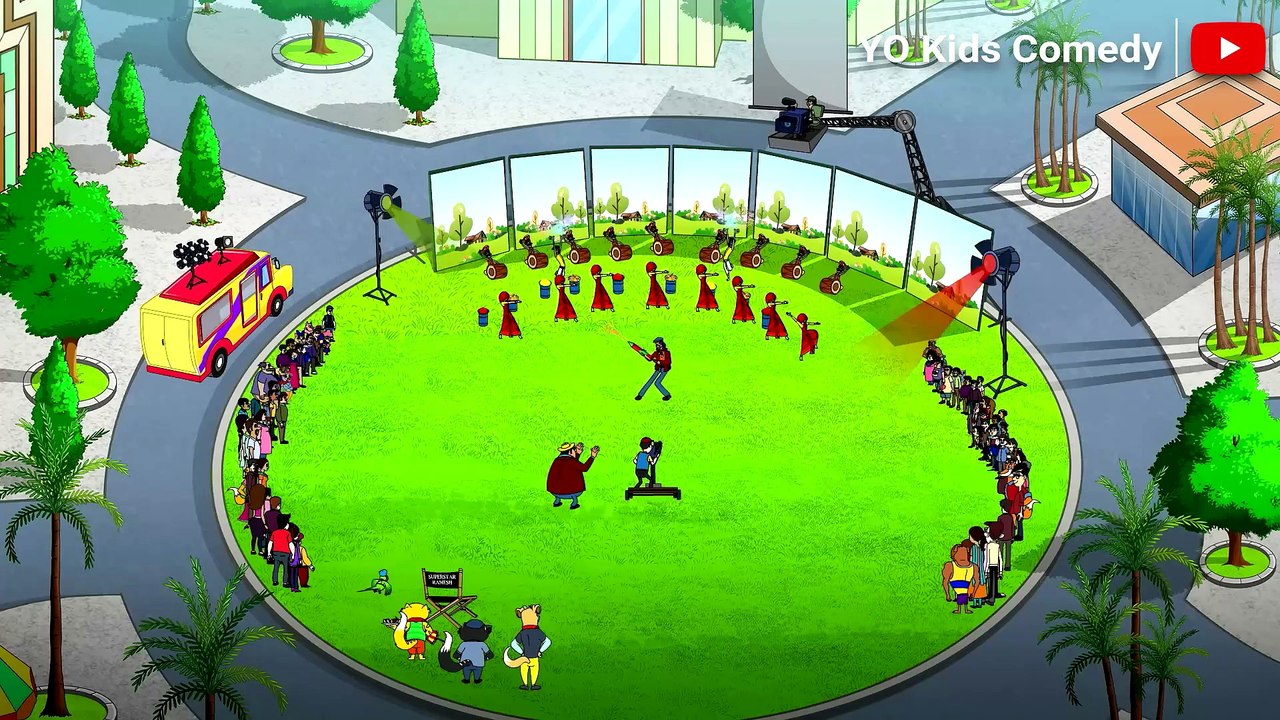 Honey Bunny The Real Superstars   New Movie in Hindi   Cartoon For Kids