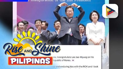 PBBM, nagpaabot ng pagbati sa bagong presidente ng South Korea