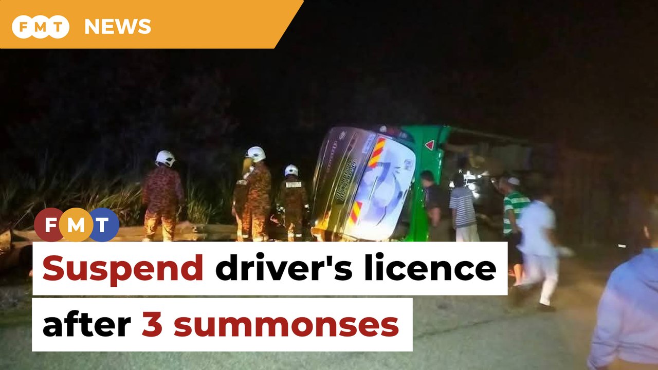 Suspend licence if heavy vehicle driver gets 3 summonses, says activist