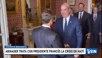 Abinader trata con presidente francés la crisis en Haití | Emisión Estelar SIN  con Alicia Ortega