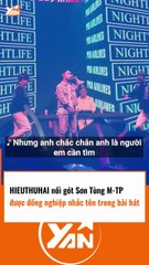 Hieuthuhai nối gót Sơn Tùng khi được nghệ sĩ khác nhắc tên