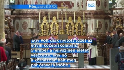 Virrasztást tartottak Grazban a lövöldözés áldozatainak tiszteletére