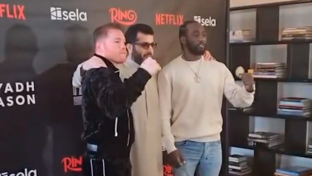 Canelo y Crawford va por Netflix desde Las Vegas y así lo presume el millonaria árabe, Turki Alalshikh