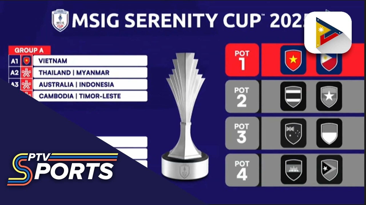 Filipinas, mapapabilang sa Group B ng ASEAN Women's MSIG Serenity Cup 2025