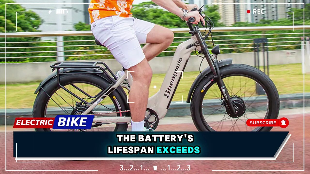 Shengmilo S700 Electric Bike 2000W Motor Two Motors 48V 17.5AH 840WH Battery 26 Inch Wide Tyre Electric Bike