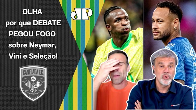 EU NUNCA VI ISSO NA MINHA VIDA!!! OLHA por que DEBATE FERVEU sobre Neymar, Vinicius Jr e Seleção!