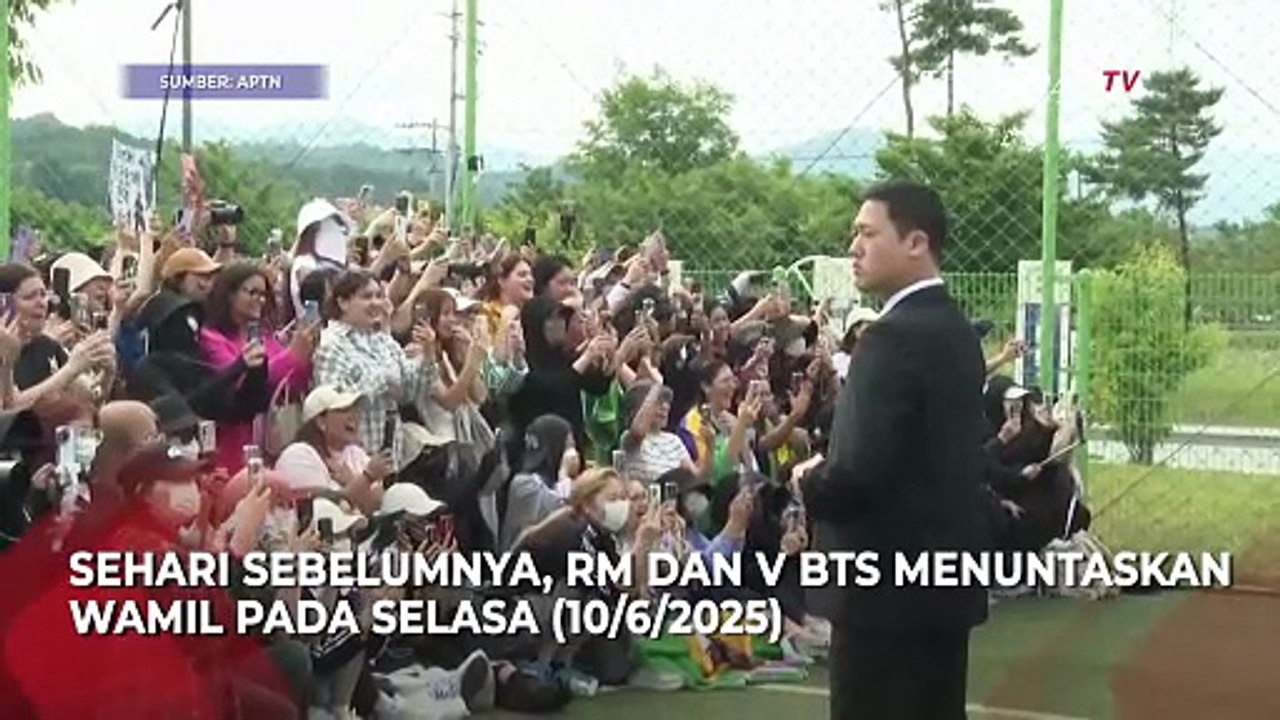 RM, V, Jimin, dan Jungkook BTS Selesai Wajib Militer, Kembali Sapa ARMY