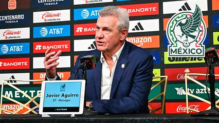 Javier Aguirre contento con el trabajo defensivo de la Selección Mexicana pero lamenta falta de contundencia en el área rival