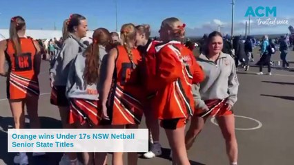 Orange wins under 17s NSW Netball Senior State Titles