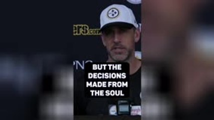 Aaron Rodgers' decision to play on wasn't for his ego