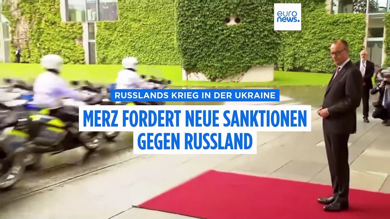 Nach Angriffen auf ukrainische Wohngebiete: Merz wirft Russland 'Terror gegen Zivilisten' vor