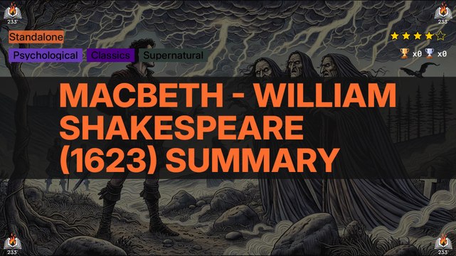Macbeth - William Shakespeare (1623) Summary