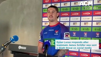 Knights Press Conference: Dylan Lucas Praises Teammate James Schiller for Confronting Online Trolls 🏉