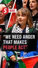 Greta Thunberg arrives home in Sweden