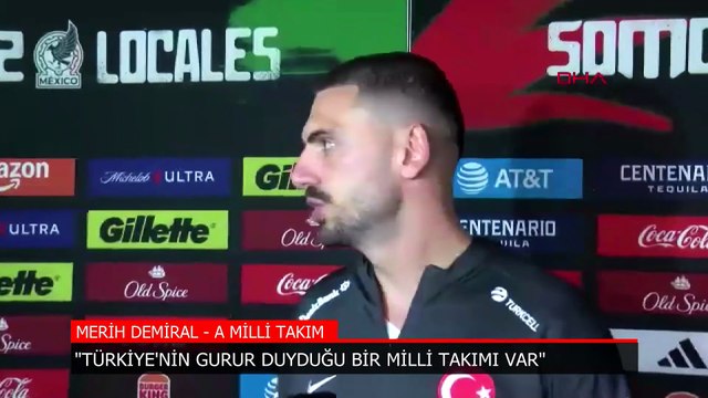 Merih Demiral: Türkiye'nin gurur duyduğu bir milli takımı var