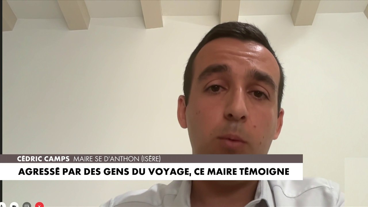 Cédric Camps, maire SE d’Anthon, raconte avoir été agressé par des gens du voyage