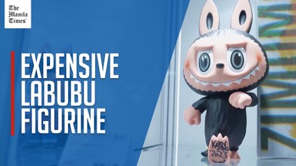 Labubu human-sized figurine sells for over $150,000 at Beijing auction