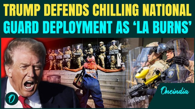Trump Defends SHOCKING National Guards Move in Los Angeles; Says ‘LA Burning’ as Curfew Imposed