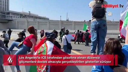 Los Angeles'ta sokağa çıkma yasağı: Gözaltılar başladı!