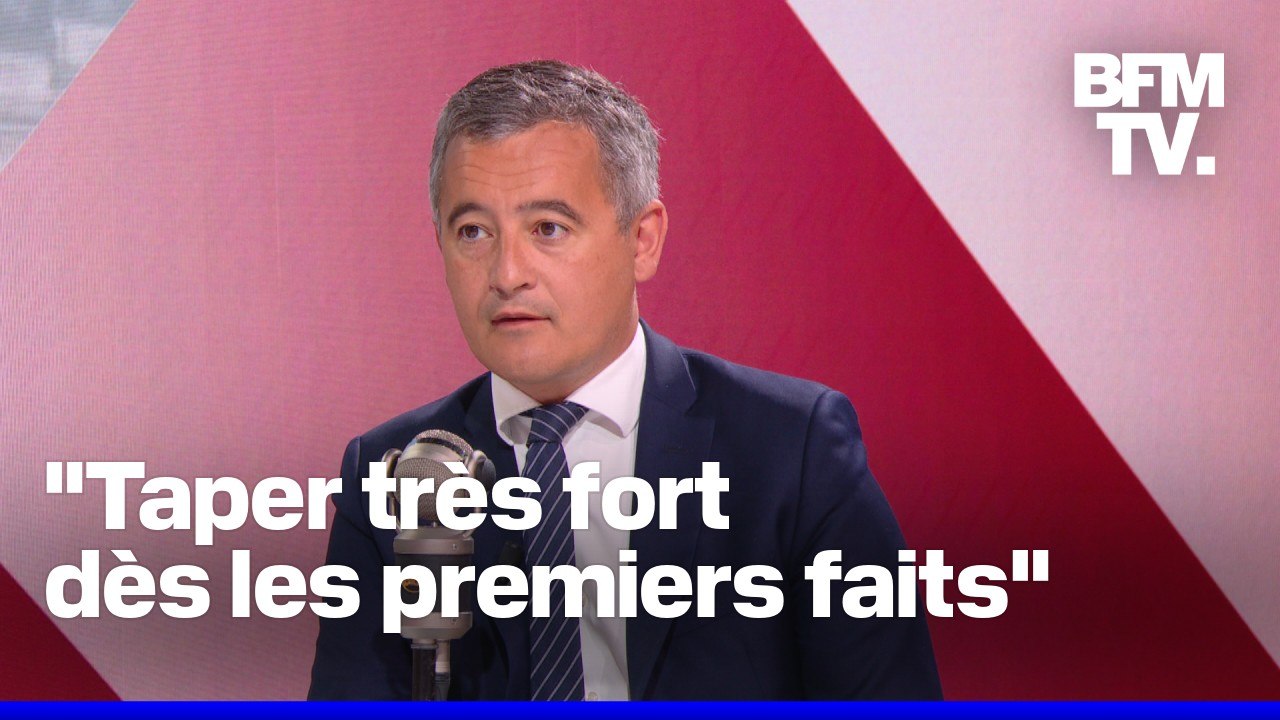 Mort d'Elias, justice des mineurs, prisons... L'interview de Gérald Darmanin en intégralité