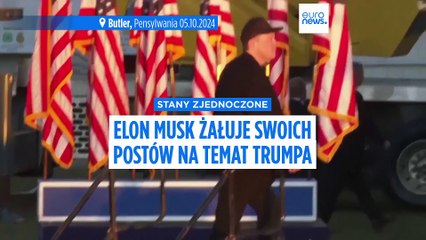 Elon Musk mówi, że żałuje niektórych swoich postów na temat Donalda Trumpa