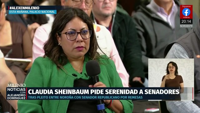 Impuesto a remesas causa revuelo y Sheinbaum llama a la calma