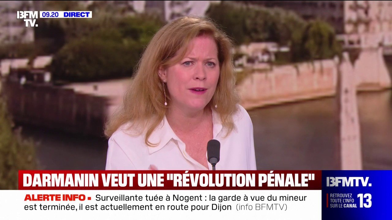 "Révolution pénale" évoquée par Gérald Darmanin: "Une bonne sanction doit être pédagogique et comprise", assure Béatrice Brugère (Unité magistrats FO)