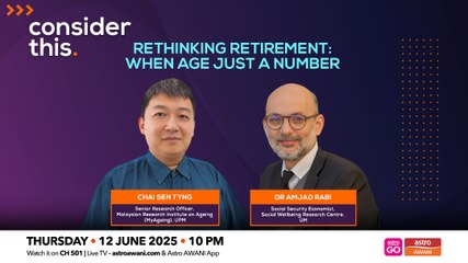 Consider This: Rethinking Retirement: When Age Just a Number (Part 1)