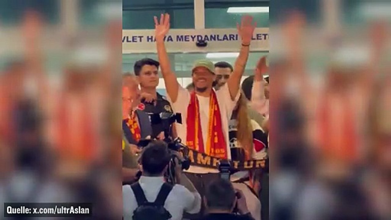 Sané-Mania in Istanbul: Unfassbare Szenen bei seiner Ankunft