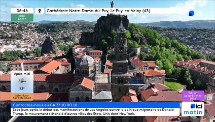 12/06/2025 - ici matin par ici Saint-Étienne Loire en vidéo