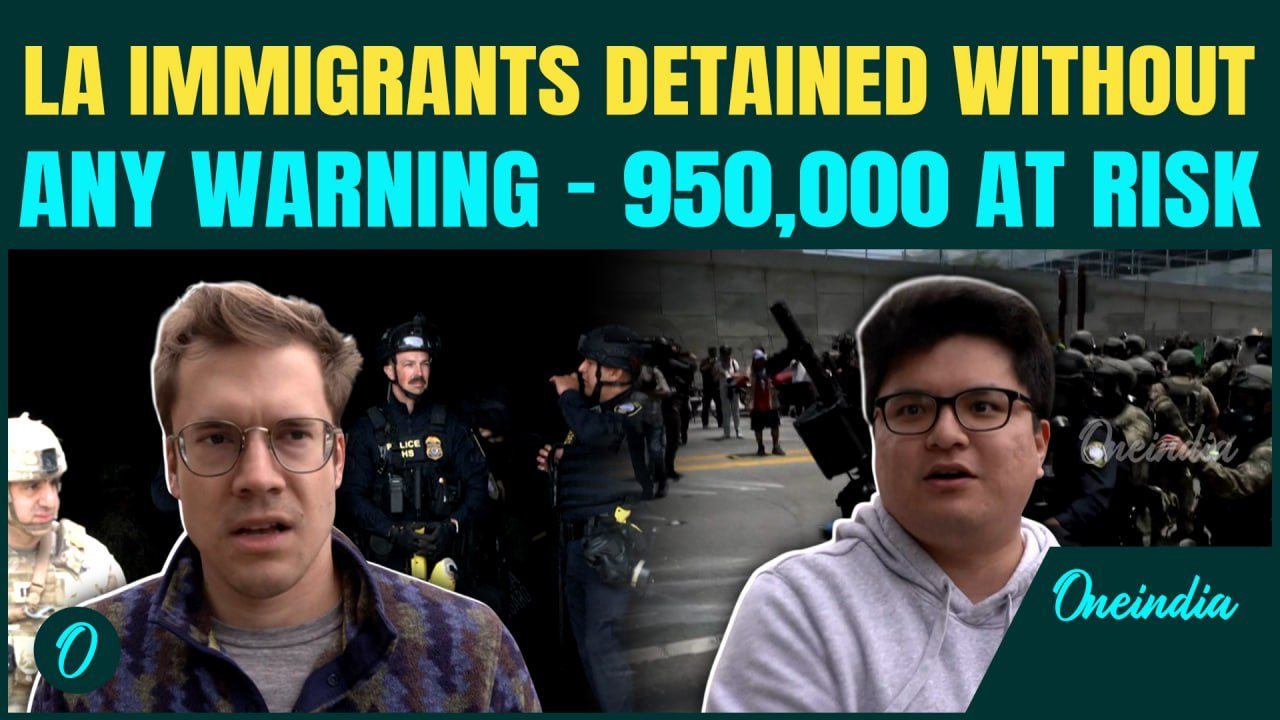 Torn from Families: Trump’s ICE Raids Spark Chaos in LA as Immigrants —Even Legal Ones —Are Detained