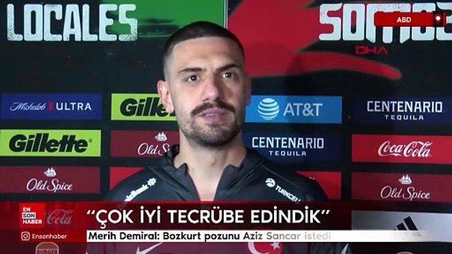 Merih Demiral: Bozkurt pozunu Aziz Sancar istedi