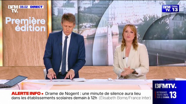 Une minute de silence sera observée jeudi midi dans tous les établissements scolaire en hommage à la surveillante tuée à Nogent
