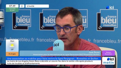 "Pour le retour des trains entre Perpignan et Quillan"