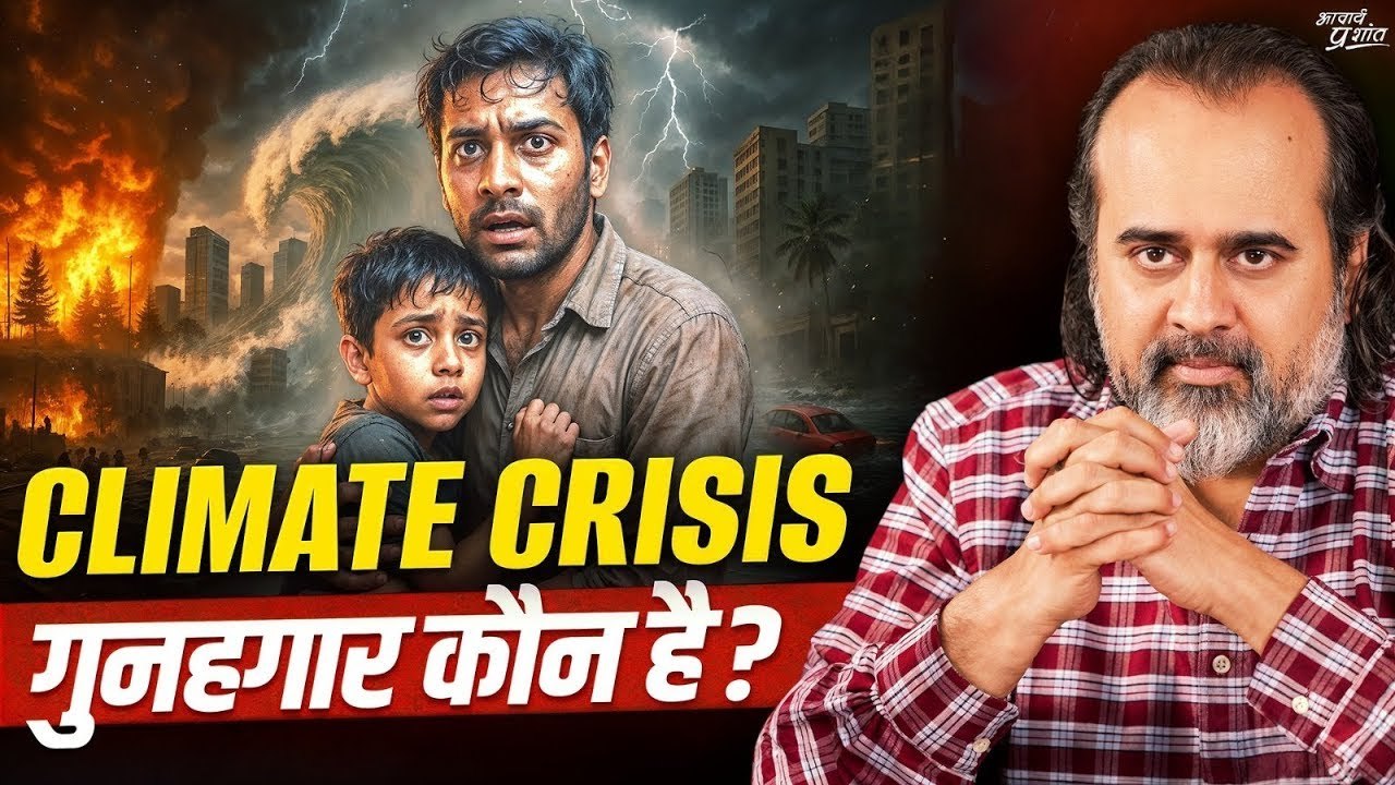 क्लाइमेट चेंज का असली कारण! || आचार्य प्रशांत (2024)