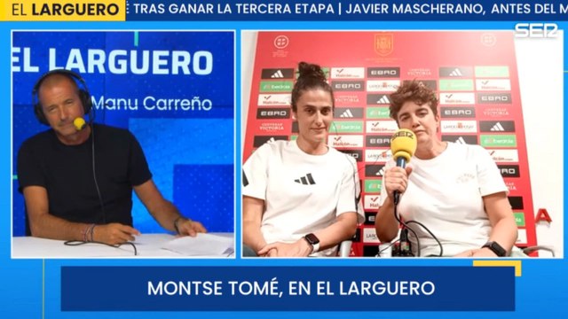 Entrevista a Montse Tomé en El Larguero tras el anuncio de la convocatoria de España para la Eurocopa femenina