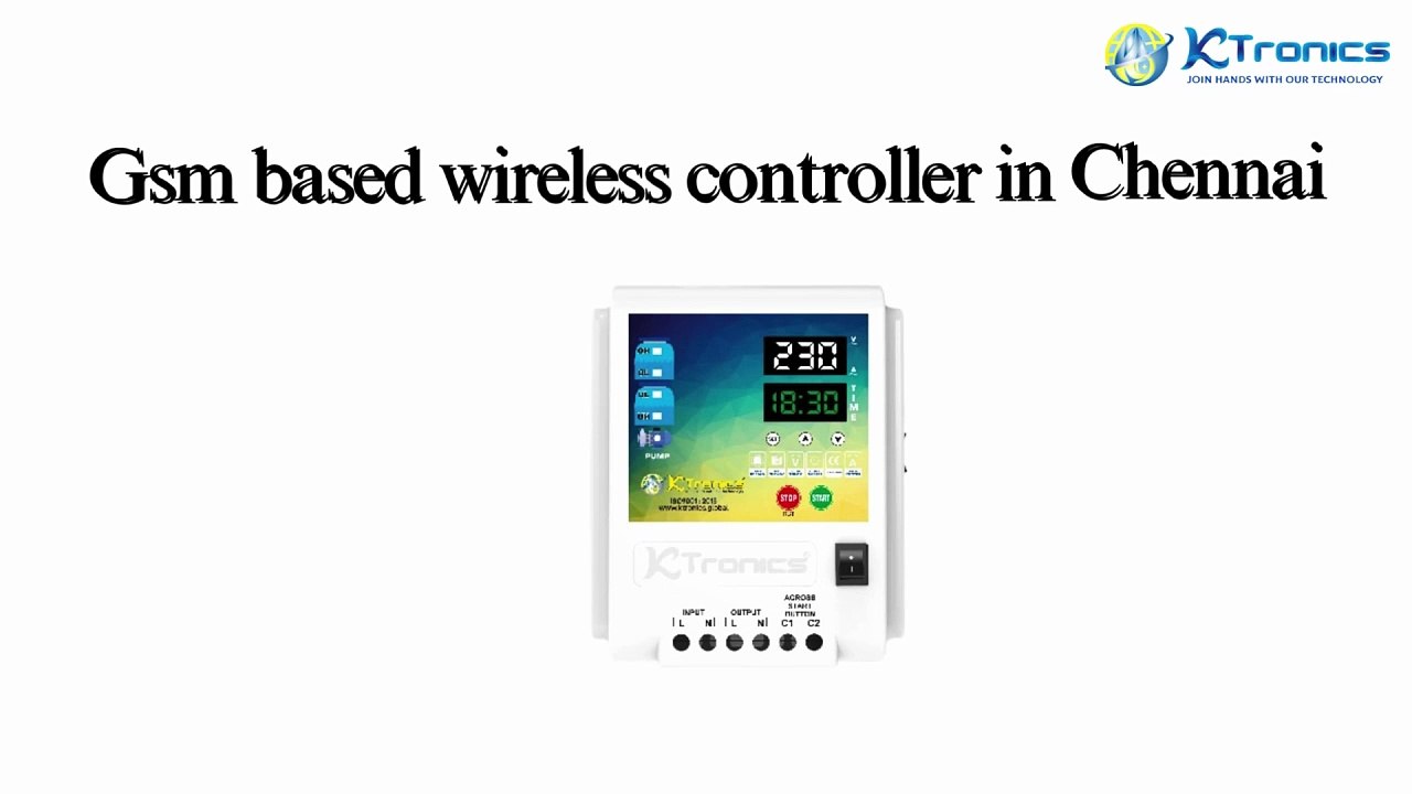 Gsm based wireless controller in Chennai - Ktronics Global (1)