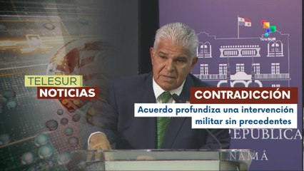 Panamá rechaza el memorándum de entendimiento firmado con EE.UU.