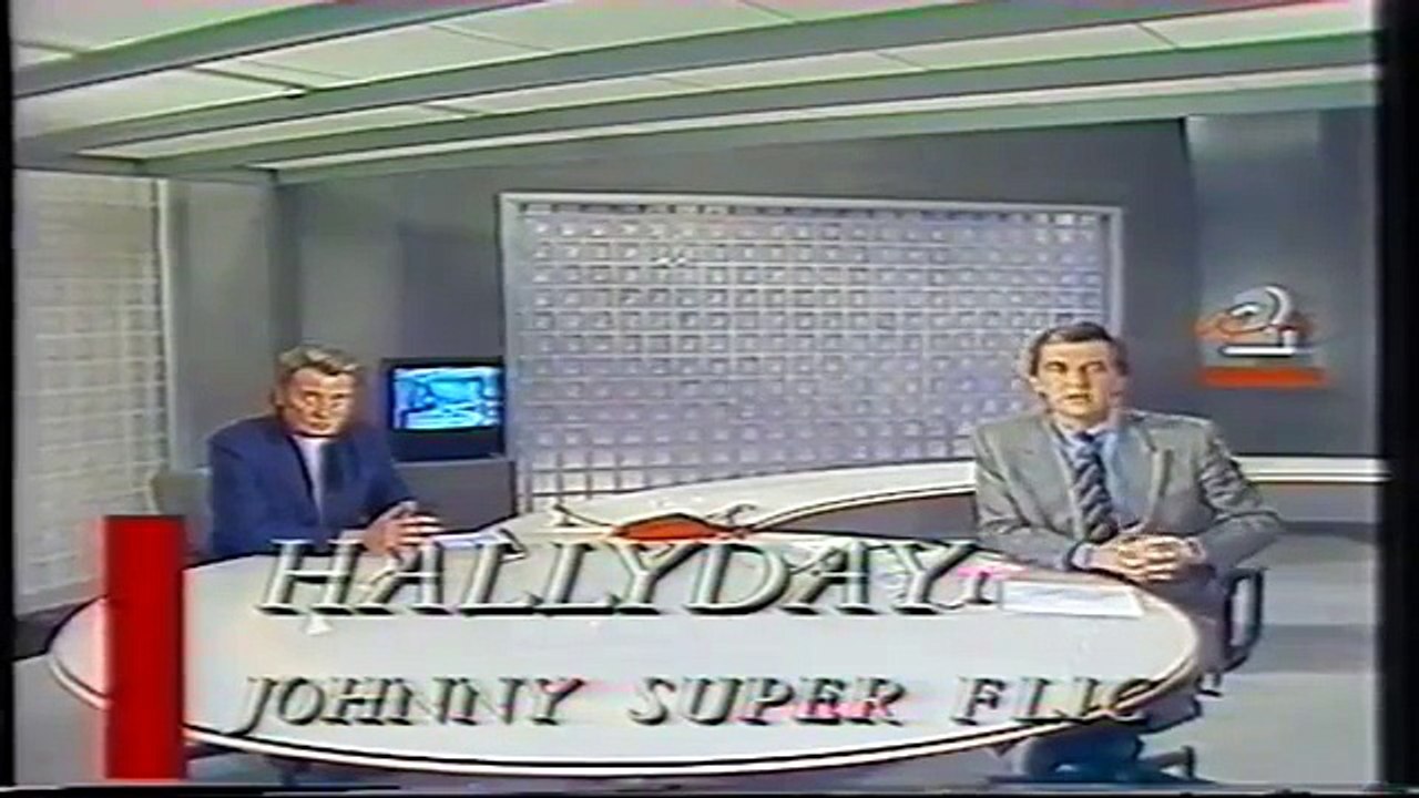 Johnny Hallyday – Journal de 20h (Antenne 2) – 30 Avril 1989 : Confidences sur la série Lansky