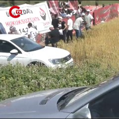 Zafer Partililer Ümit Özdağ’a destek için Silivri’deki Marmara Ceza İnfaz Kurumu’nda