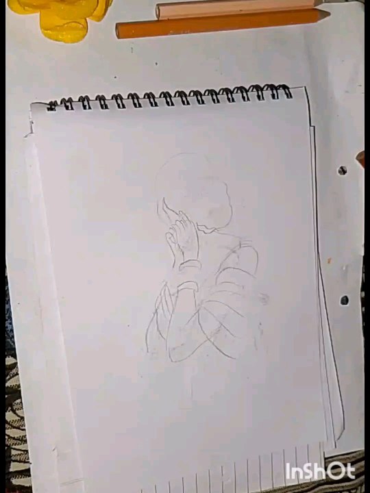 Beautifull lady drawing