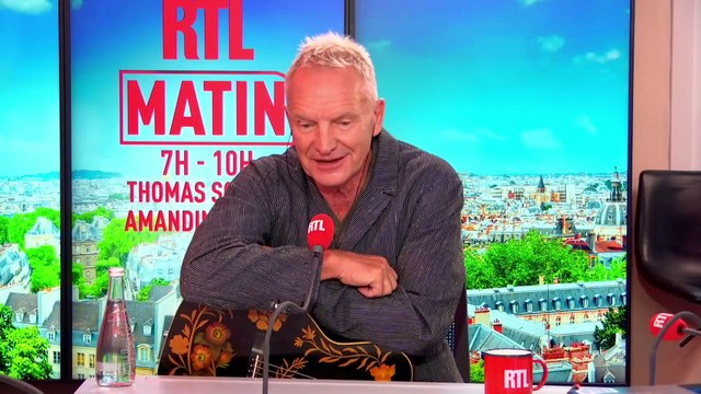 MUSIQUE - Sting est l'invité exceptionnel de RTL Matin