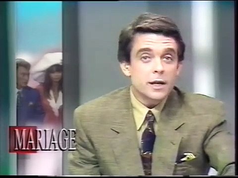 Johnny Hallyday et Adeline Blondieau : Mariage à Ramatuelle – Reportage JT 13h Antenne 2 (09 juillet 1990)