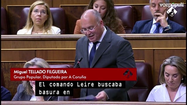 Tellado: El PSOE creó el comando Leire y el comando Bolaños