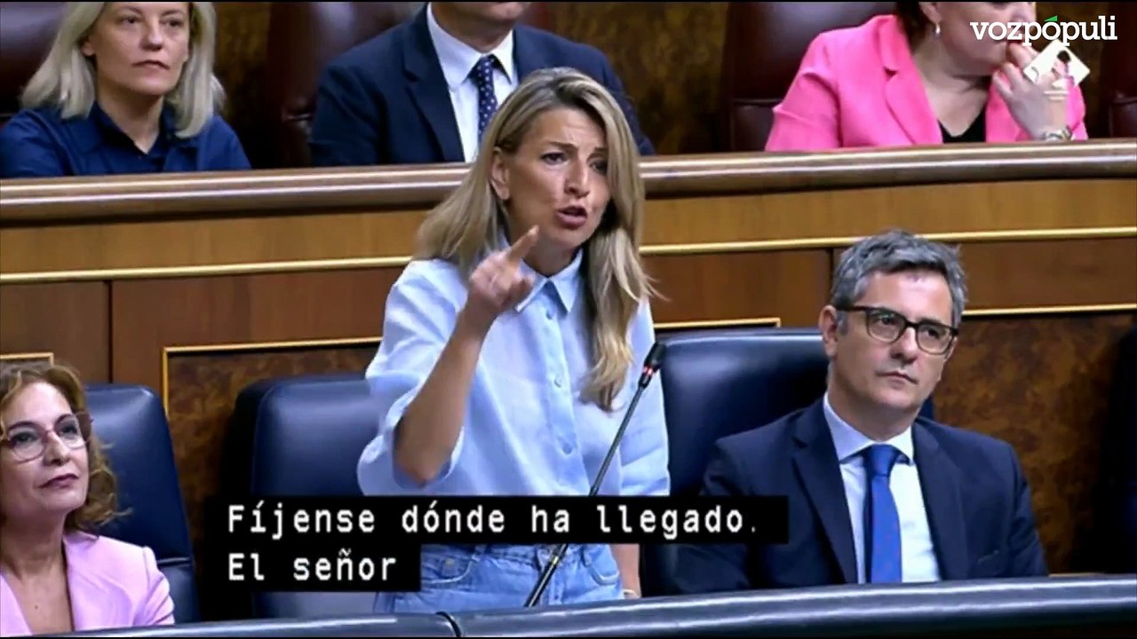 Yolanda Díaz: "Mazón ha pedido, con 228 muertos a sus espaldas, elecciones"